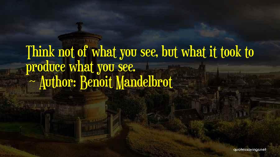 Benoit Mandelbrot Quotes 1075633