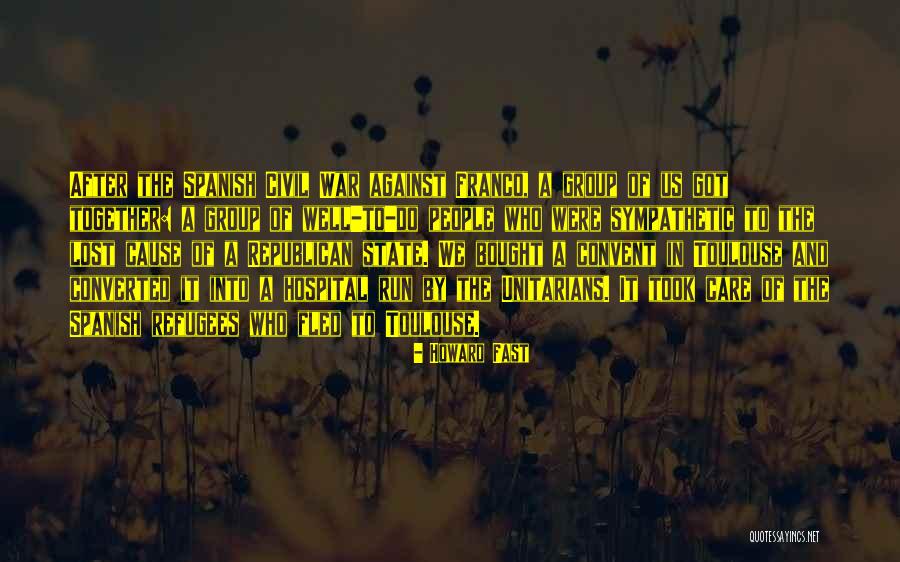 Benone Tourist Quotes By Howard Fast Benone Tourist Quotes By Howard Fast