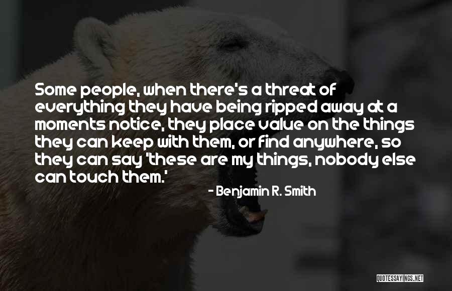 Bensell Quotes By Benjamin R. Smith Bensell Quotes By Benjamin R. Smith