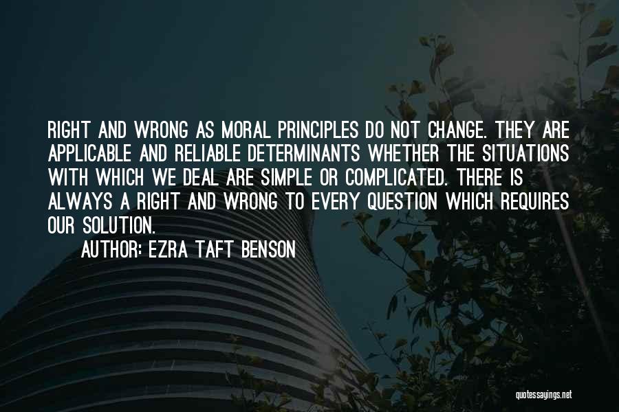 Benson Quotes By Ezra Taft Benson