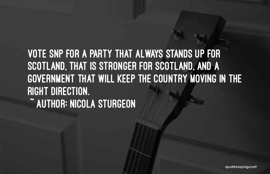 Bentinck Packers Quotes By Nicola Sturgeon