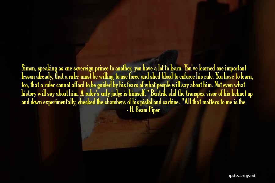Bentrik Quotes By H. Beam Piper Bentrik Quotes By H. Beam Piper