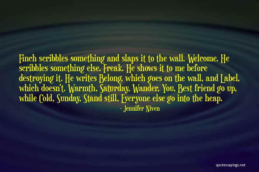 Bentzel Gregory Quotes By Jennifer Niven Bentzel Gregory Quotes By Jennifer Niven