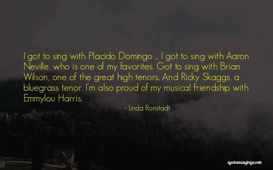 Benvenuto Boynton Quotes By Linda Ronstadt Benvenuto Boynton Quotes By Linda Ronstadt