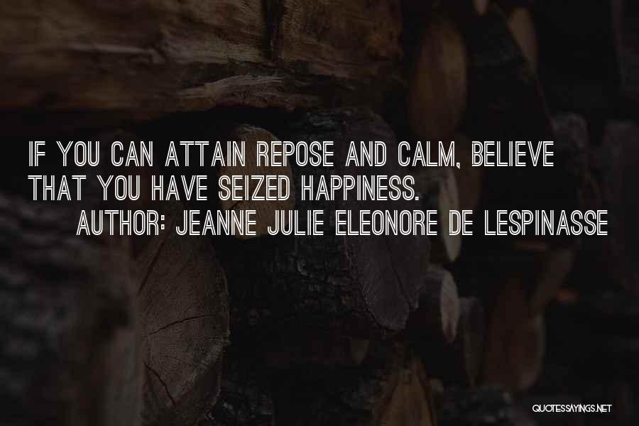 Benzol Oil Quotes By Jeanne Julie Eleonore De Lespinasse