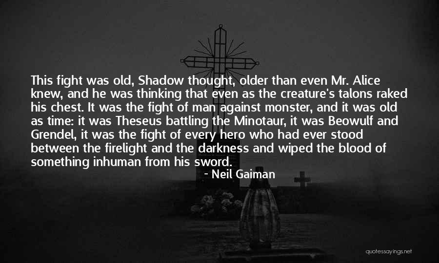 Beowulf Sword Quotes By Neil Gaiman