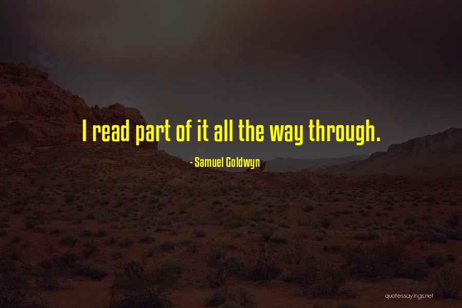 Beraber Zumba Quotes By Samuel Goldwyn Beraber Zumba Quotes By Samuel Goldwyn
