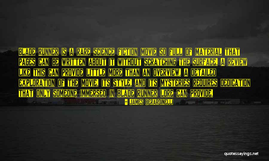 Berardinelli Quotes By James Berardinelli Berardinelli Quotes By James Berardinelli
