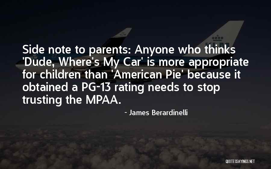 Berardinelli Quotes By James Berardinelli Berardinelli Quotes By James Berardinelli