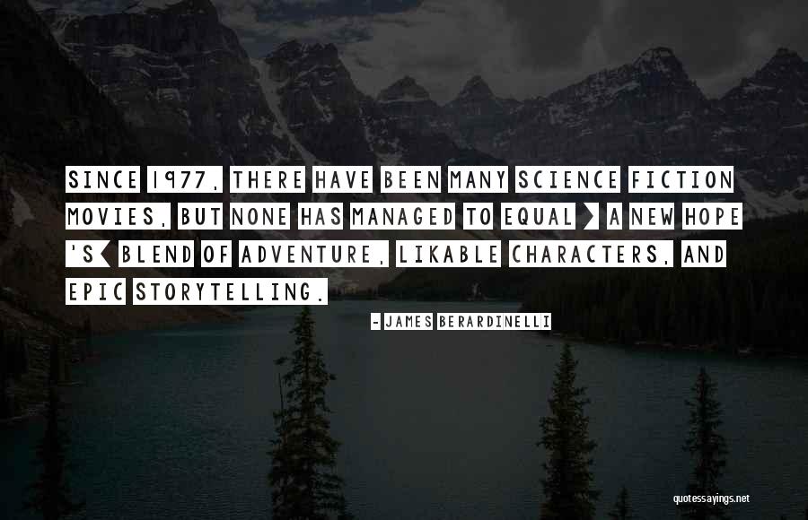 Berardinelli Quotes By James Berardinelli Berardinelli Quotes By James Berardinelli