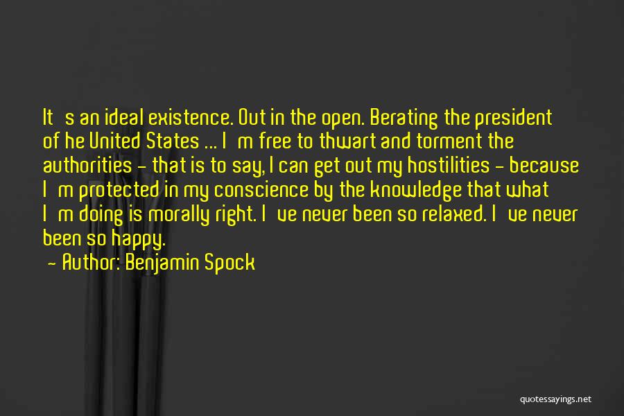 Berating Quotes By Benjamin Spock