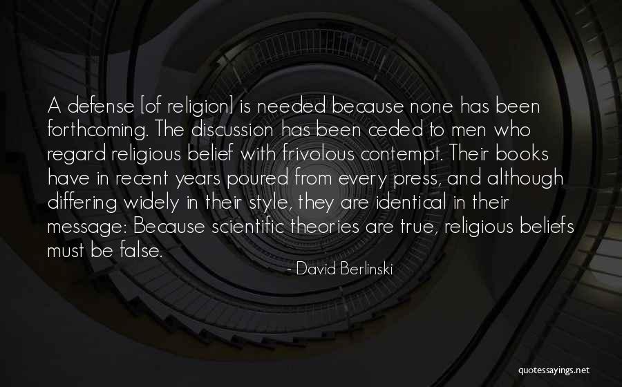 Bercovici Neurologist Quotes By David Berlinski Bercovici Neurologist Quotes By David Berlinski