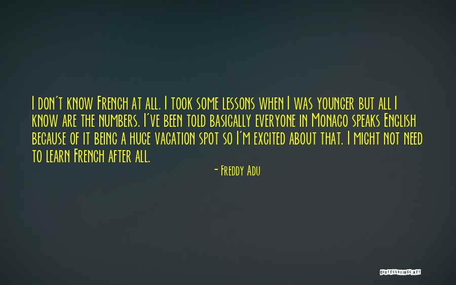 Berdecia Plate Quotes By Freddy Adu Berdecia Plate Quotes By Freddy Adu