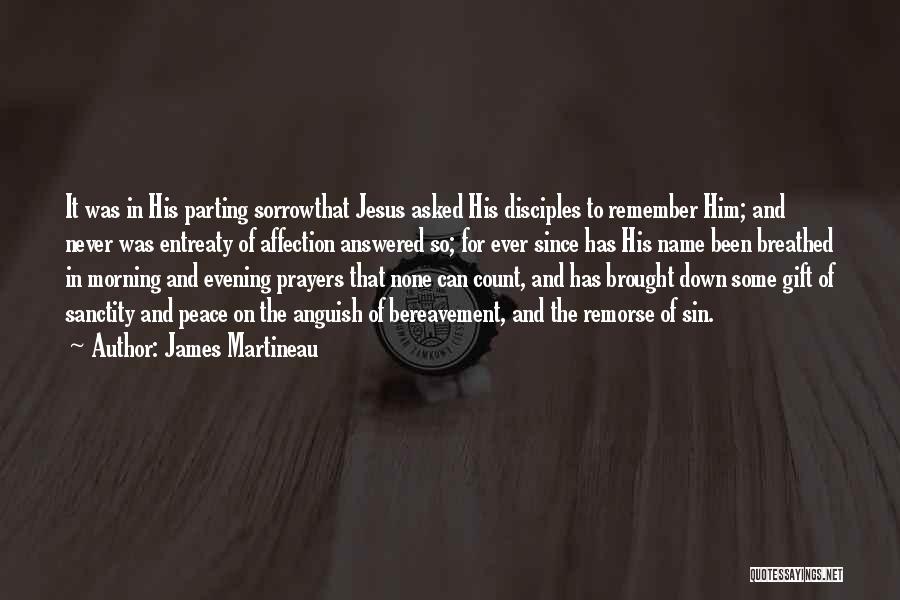 Bereavement Quotes By James Martineau