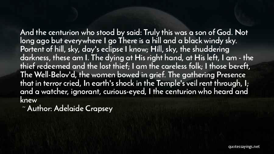 Bereft Quotes By Adelaide Crapsey