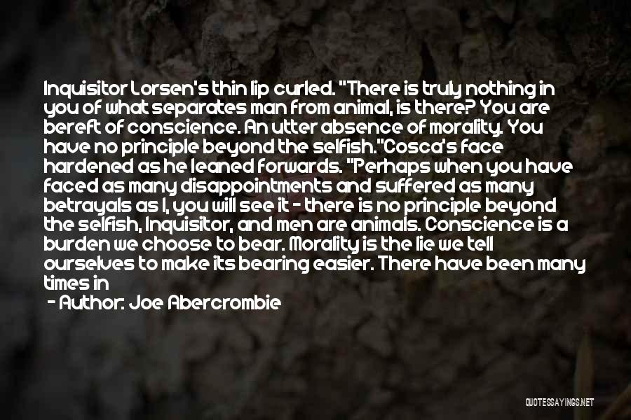 Bereft Quotes By Joe Abercrombie