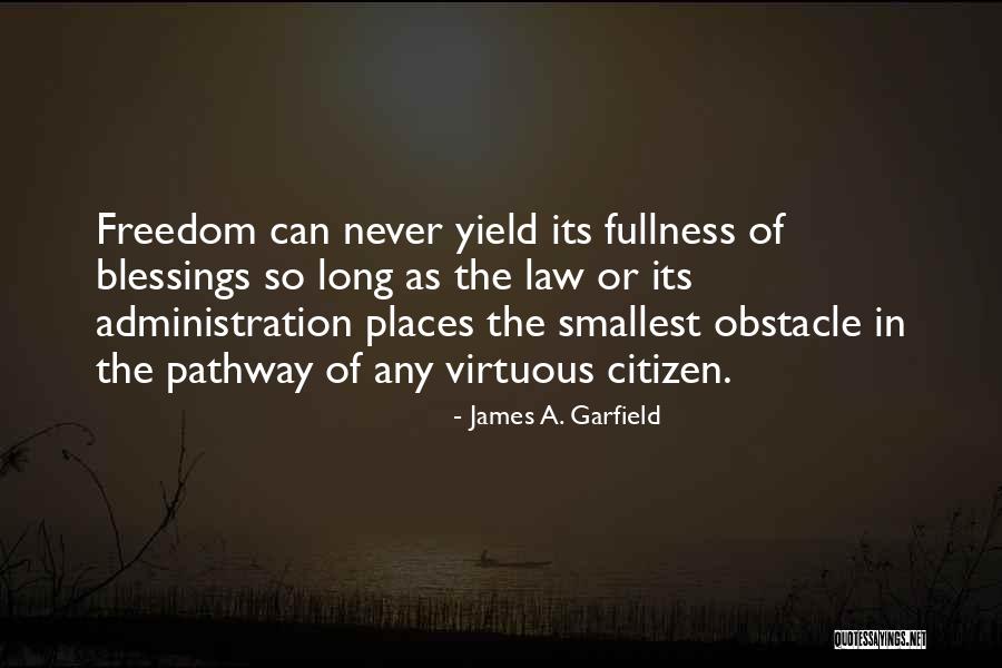 Berenbaum Weinshank Quotes By James A. Garfield Berenbaum Weinshank Quotes By James A. Garfield
