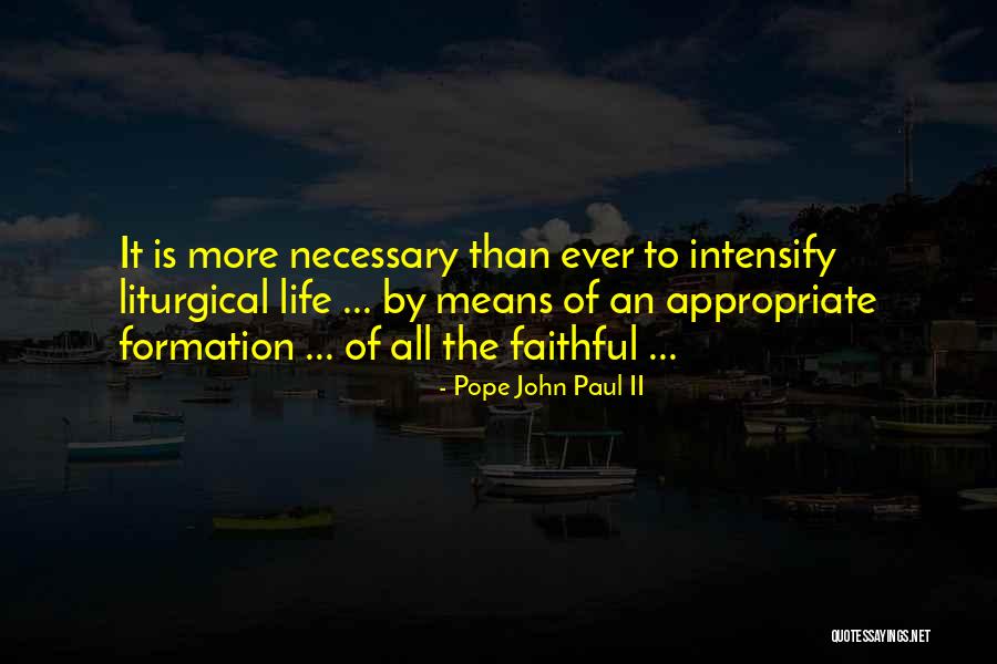 Berendsen Fluid Quotes By Pope John Paul II Berendsen Fluid Quotes By Pope John Paul II
