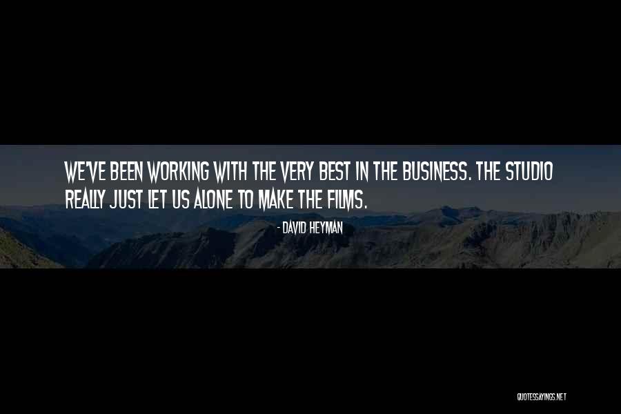 Berendsen Tulsa Quotes By David Heyman Berendsen Tulsa Quotes By David Heyman