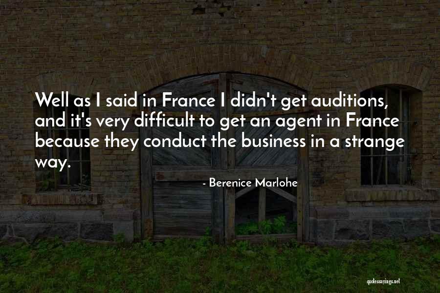 Berenice Marlohe Quotes 1062054