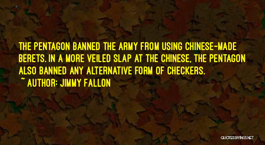 Berets Quotes By Jimmy Fallon