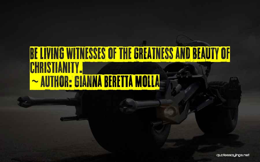 Beretta Quotes By Gianna Beretta Molla