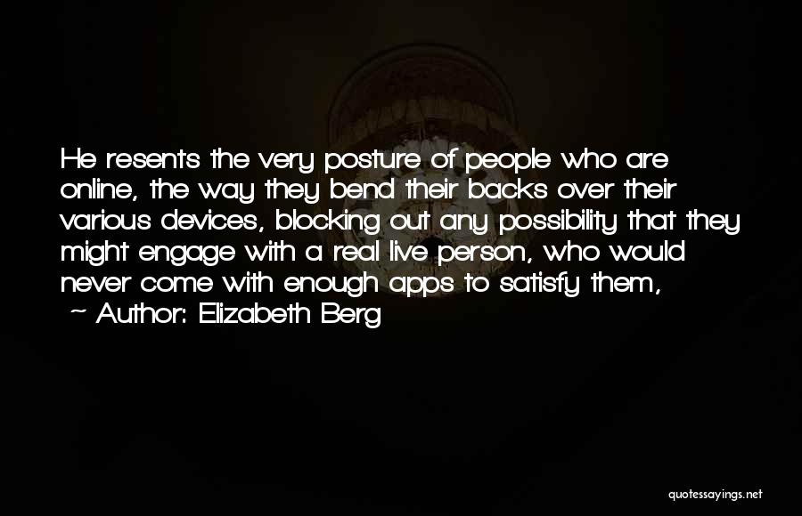 Berg Quotes By Elizabeth Berg