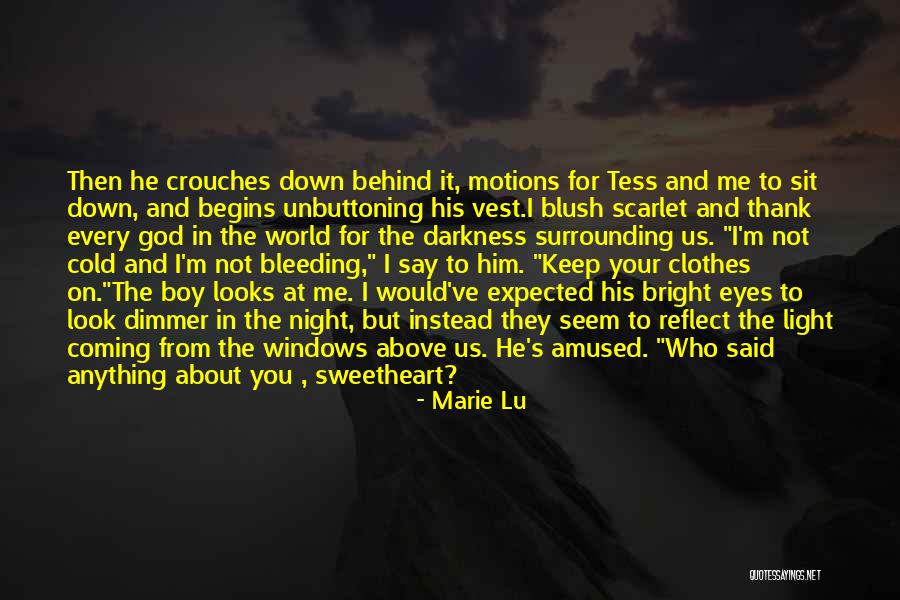 Berganger Quotes By Marie Lu Berganger Quotes By Marie Lu