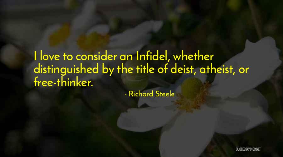 Bergantinos Cf Quotes By Richard Steele
