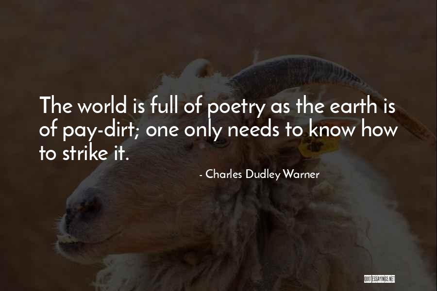 Bergeman Quotes By Charles Dudley Warner Bergeman Quotes By Charles Dudley Warner