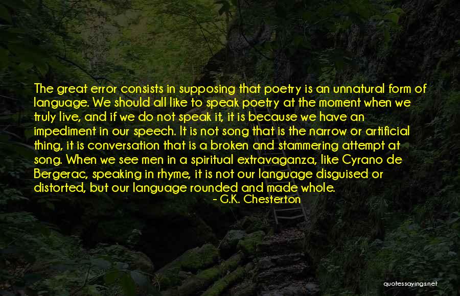 Bergerac Quotes By G.K. Chesterton Bergerac Quotes By G.K. Chesterton