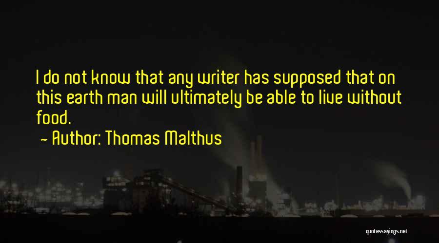 Bergius Bil Quotes By Thomas Malthus