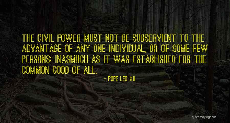 Bergli Books Quotes By Pope Leo XII Bergli Books Quotes By Pope Leo XII