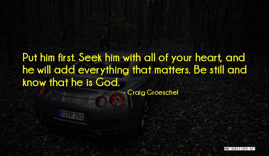 Bergmeier Dilemma Quotes By Craig Groeschel Bergmeier Dilemma Quotes By Craig Groeschel