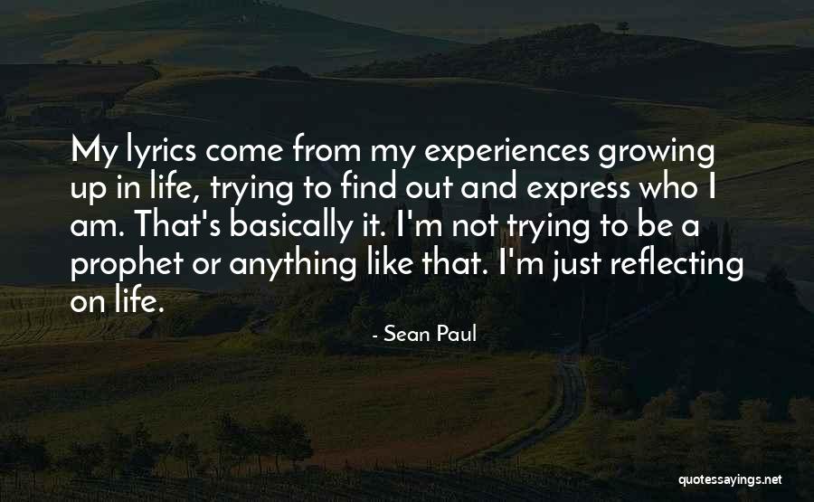 Bergsbo Pax Quotes By Sean Paul Bergsbo Pax Quotes By Sean Paul