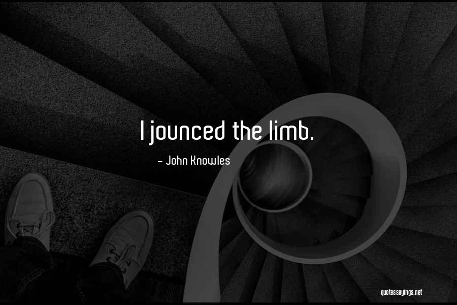 Berikutnya Quotes By John Knowles
