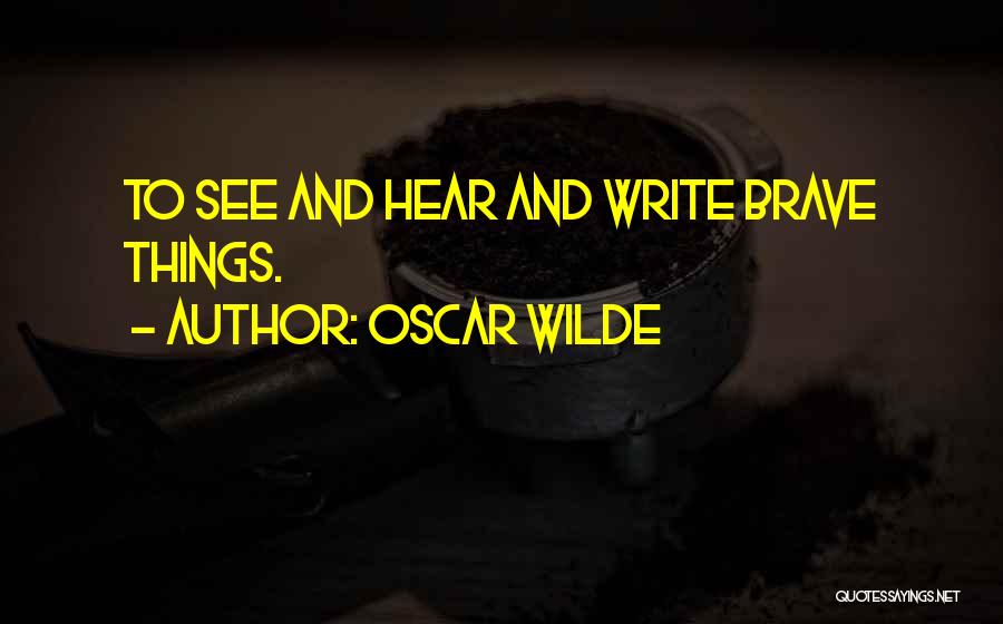 Berilio Sandara Quotes By Oscar Wilde