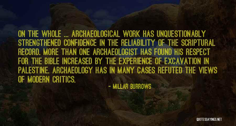 Berina Taylor Quotes By Millar Burrows Berina Taylor Quotes By Millar Burrows