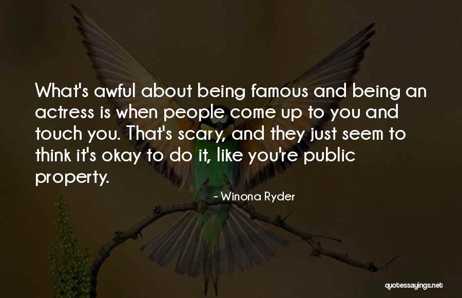 Beristain Shotguns Quotes By Winona Ryder Beristain Shotguns Quotes By Winona Ryder