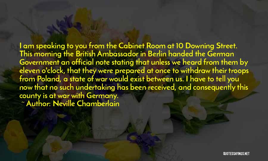 Berivan Kakil Quotes By Neville Chamberlain