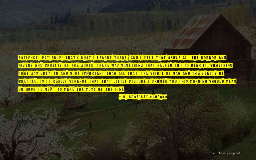Berkayak Quotes By W. Somerset Maugham