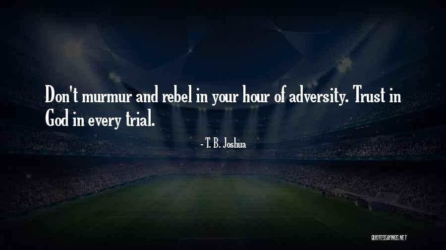 Berkefeld Big Quotes By T. B. Joshua Berkefeld Big Quotes By T. B. Joshua