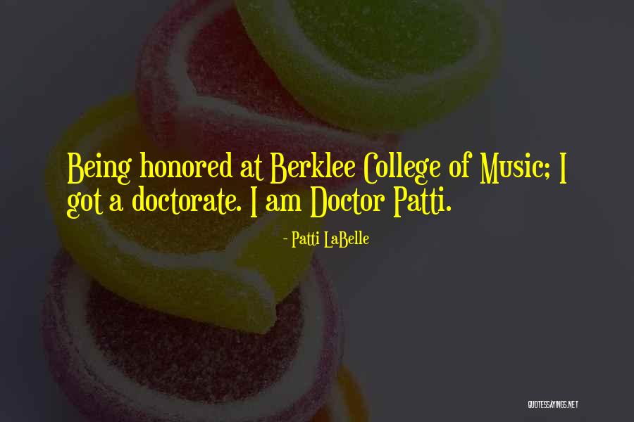 Berklee Quotes By Patti LaBelle Berklee Quotes By Patti LaBelle