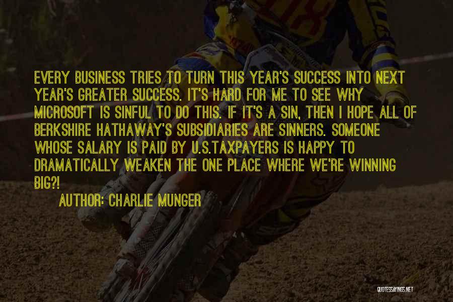 Berkshire Hathaway Quotes By Charlie Munger