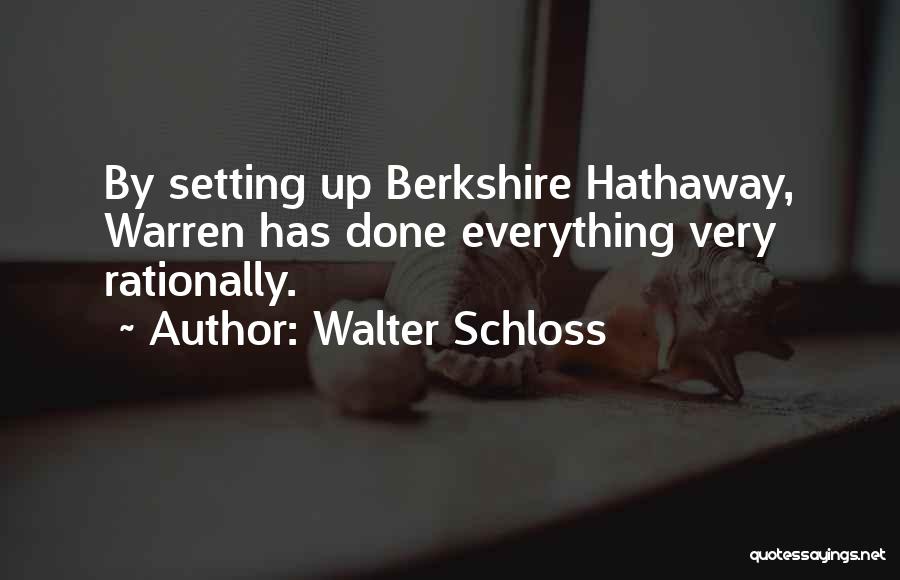 Berkshire Quotes By Walter Schloss