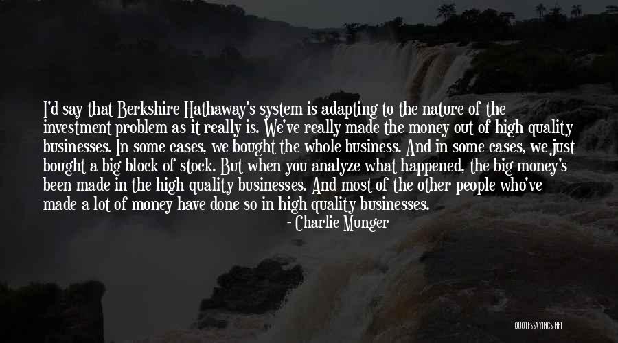 Berkshire Stock Quotes By Charlie Munger Berkshire Stock Quotes By Charlie Munger