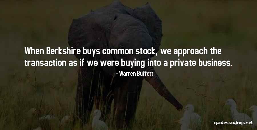 Berkshire Stock Quotes By Warren Buffett Berkshire Stock Quotes By Warren Buffett