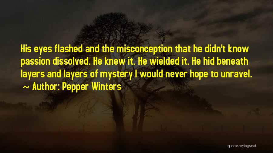 Berkurangan Quotes By Pepper Winters