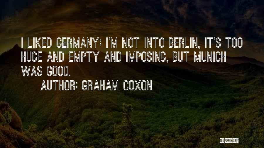 Berlin Germany Quotes By Graham Coxon