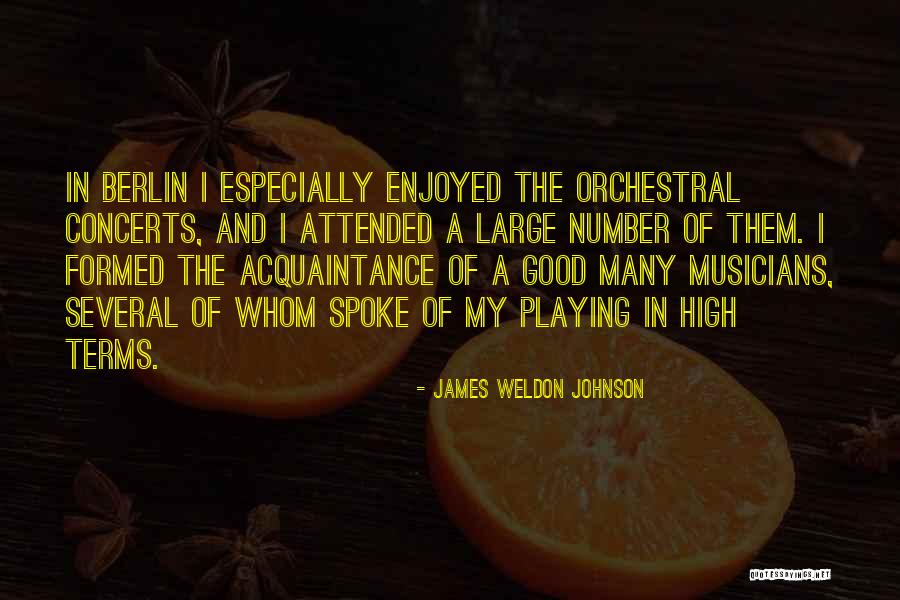 Berlin Quotes By James Weldon Johnson Berlin Quotes By James Weldon Johnson